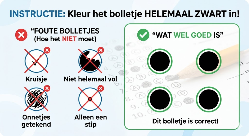 Instructie: hoe bolletjes inkleuren